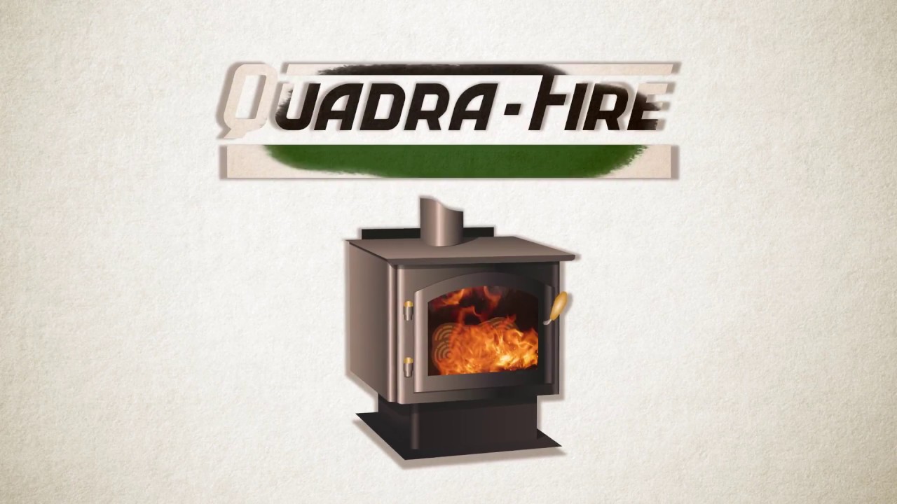 Quadra-Fire fireplaces - what is efficiency? - YouTube