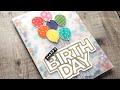 How to Make a Full-Card Vellum Shaker (Birthday Card for my Father-in-Law)