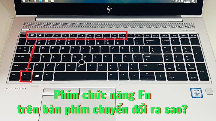 Hướng dẫn dùng phím fn cho laptop dell