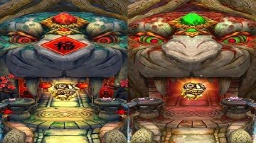 Temple Run 2 JUNGLE FALL VS LANTERN FESTIVAL Reverse Gameplay