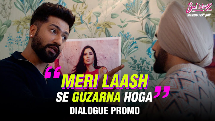 Bad Newz - Dialogue Promo | Vicky Kaushal | Triptii Dimri | Ammy Virk | In Cinemas 19th July