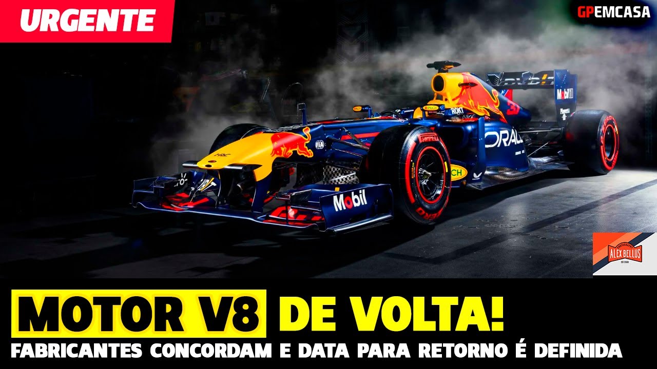 🚨Bomba: Retorno Do V8 É Aprovado E Já Tem Data Prevista Para Retorno À Fórmula 1 | Gp Em Casa