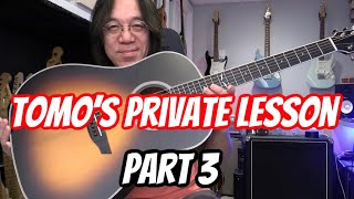 Private Guitar Lesson Homework Part 3 - Diminished 7 Arpeggios &amp; Dim7 chord trick