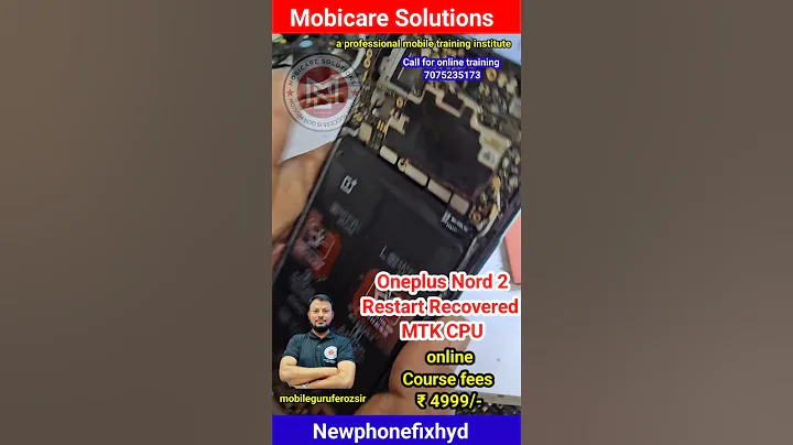 Oneplus Nord 2 Restart Solve After Reball Cpu & Ram 100% Solution call for training 7075235173,
