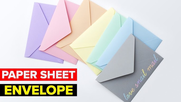 Tutorial: Make Your Own Envelopes – The Paper Mouse