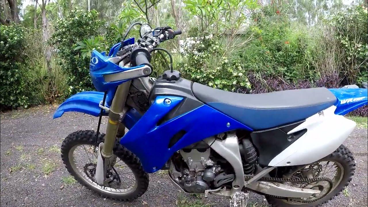 Yamaha wr450f oil change YouTube