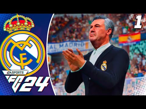 FC 24 КАРЬЕРА ЗА РЕАЛ МАДРИД #1 - СТАРТ НОВОЙ КАРЬЕРЫ / РОНАЛДУ ПРОТИВ РЕАЛА