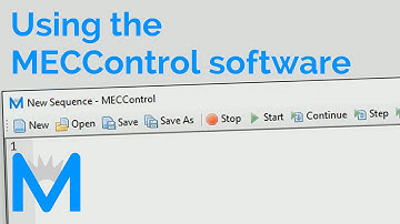 Using the MECControl Software - MECControl Tutorial