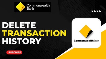 How to Delete Transaction History CommBank !
