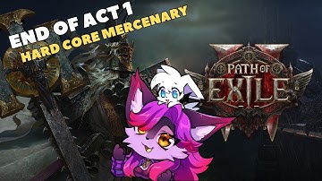 PATH OF EXILE 2 First Playthrough HARDCORE MERCENARY