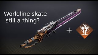 How to Worldline skate in The Witch Queen - Destiny 2