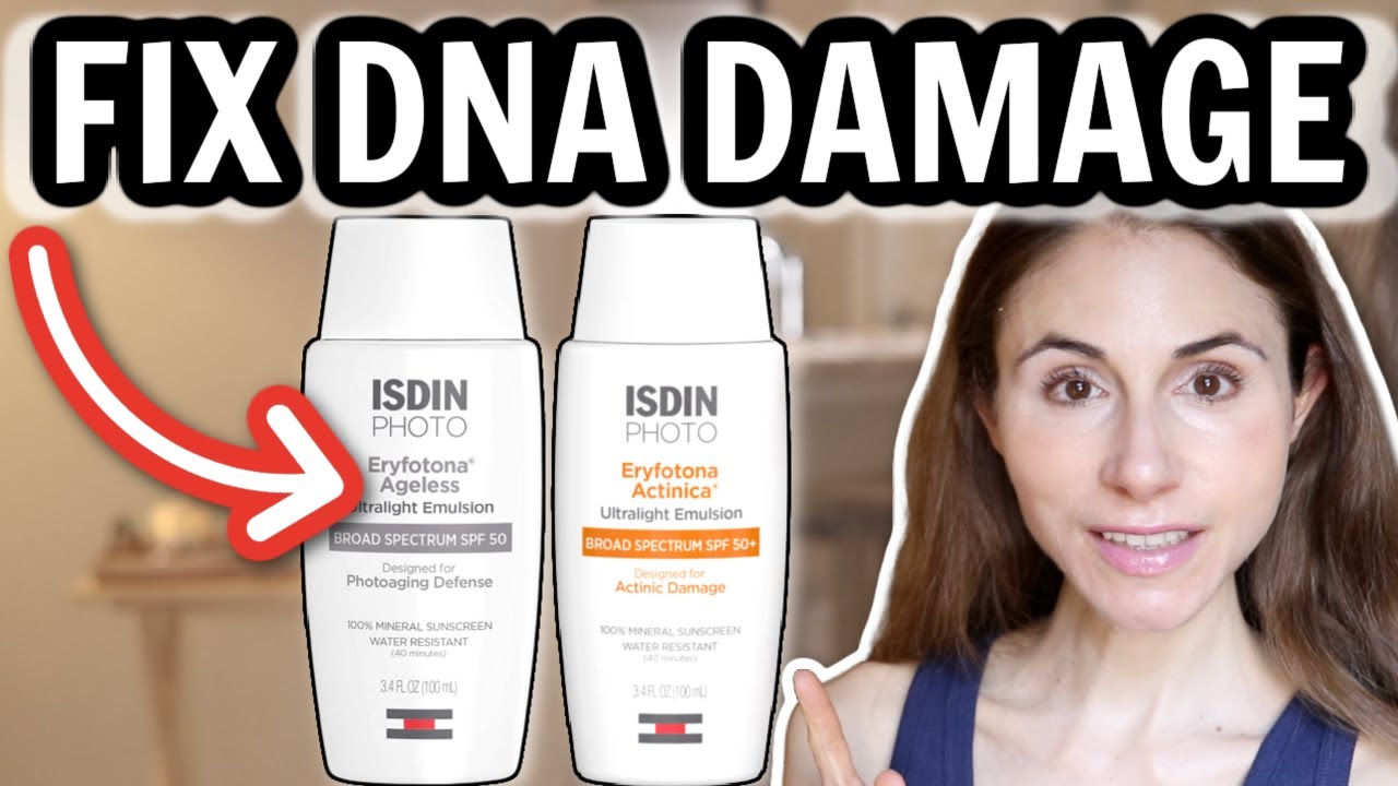 ⁣ANTI-AGING DNA REPAIR ENZYMES 🤔 ISDIN Eryfotona SUNSCREEN REVIEW @DrDrayzday