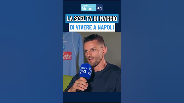 MAY reveals: "I LIVE IN NAPLES! Do you know how many years I've been living in Naples?" 😍🏡