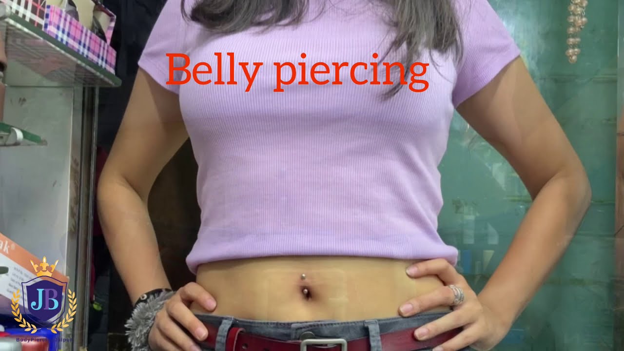 Belly piercing YouTube