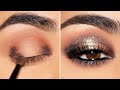 How do you do a halo smokey eye makeup look?