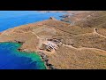 Kythnos cyclades four small villas at a sea front plot with private jetty