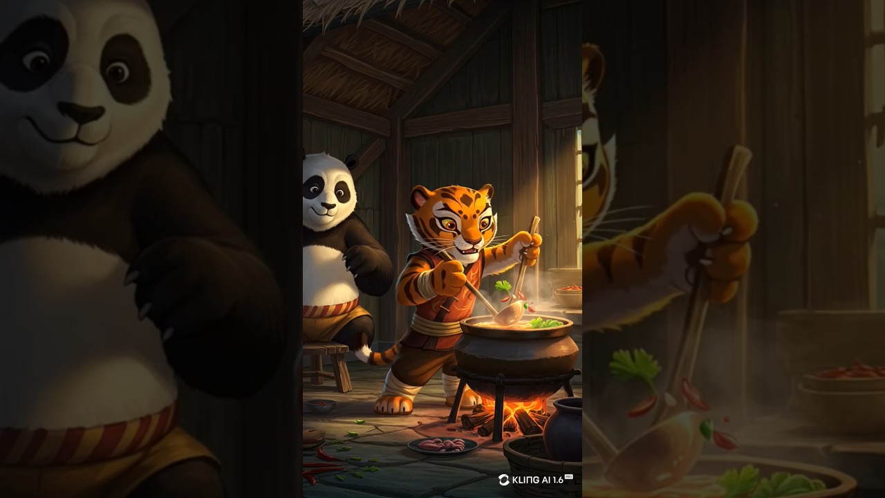 🐯🔥 Epic Baby Tiger Warrior Training in Autumn Forest! 