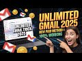 unlimited gmail create method 2025 bangla || Gmail create new paid method 100% working || Gmail