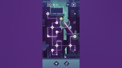 Linea: an innerlight game. Story 3 - Grown Up. Level 24. Walkthrough.