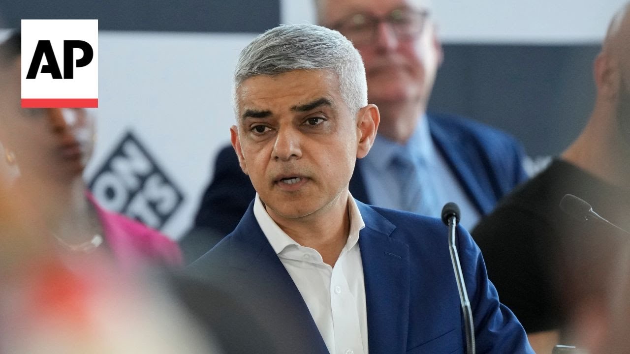 Labour Rasheed Khan Labour’s Sadiq Khan wins third term as London mayor - YouTube