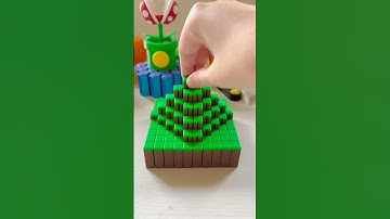 3D Printed Minecraft Flexigrid Fidget Toy #minecraft #fidget #3dprinting #3dprint #shorts #fyp