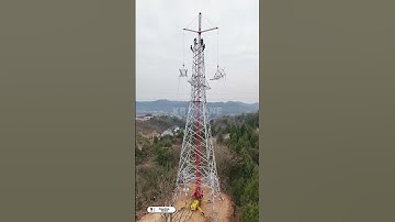 Movable tower assembly device#mechanical #automobile #excavator #industrial