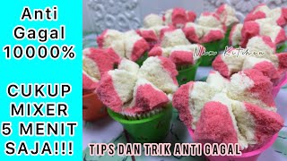 BOLU KUKUS MEKAR ANTI GAGAL TANPA AIR SODA ,LEMBUT DAN EMPUK BANGET