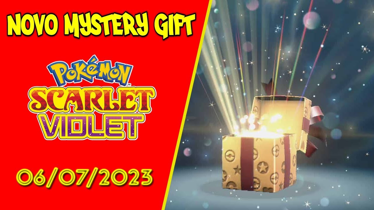 Códigos de Mystery Gifts em Pokémon Scarlet e Violet em 2023