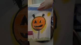 Elsa’s Beautiful Art Hub Kids Halloween Pumpkin Cake Pop