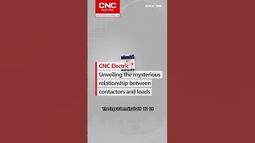 Decoding the Mechanics of Contactors and Loads #ElectricalEngineering#cncelectric