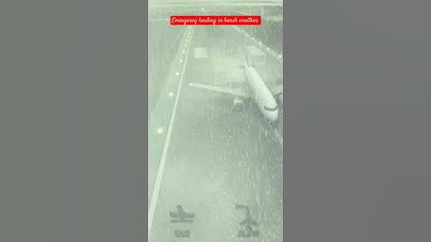 #atc #aviationgame #atcsimulation #unmatchedairtrafficcontrol Emergency Landing in harsh weather