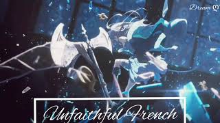 Unfaithful French (Sara'h) Nightcore