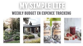My Simple Life | week 18   | Zero based budget / Budget envelops / Saving challenge