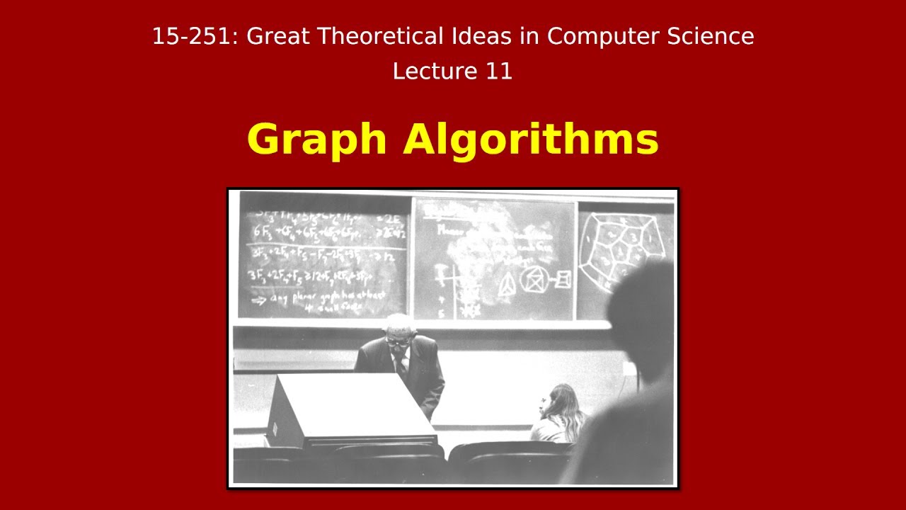 Great Ideas in Theoretical Computer Science: Graph Algorithms (Spring ...