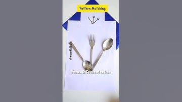 Focus & Concentration/ Pattern Matching/ Kids Activity/ Summer Play Ideas