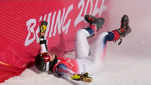 US skier Nina O'Brien involved in hard crash at Winter Olympics in Beijing