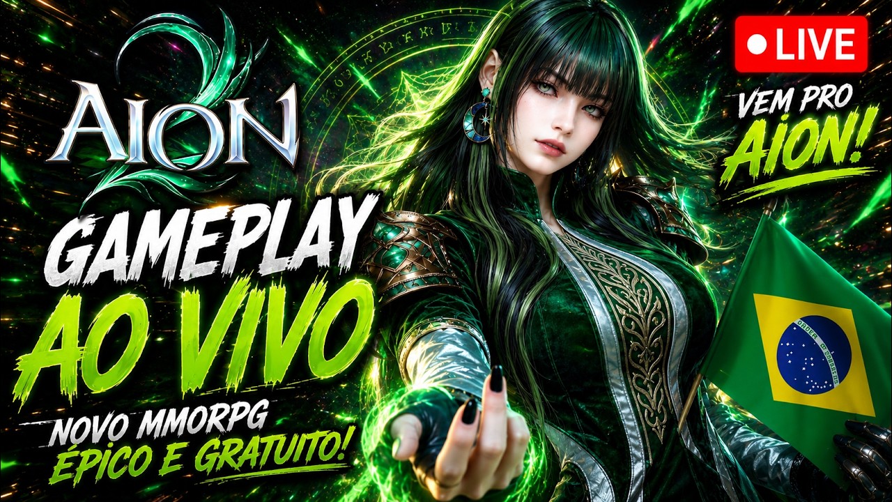 VAZOU A DATA OFICIAL DO AION 2 GLOBAL ?? | JOGUE AGORA: !aion2