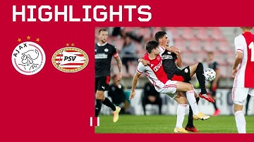 Highlights | Jong Ajax - Jong PSV | Keuken Kampioen Divisie