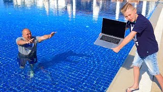 РАЗЫГРАЛИ папу...Что с МакБуком???They made fun of dad ... What's with the MacBook? РАЗЫГРАЛИ папу...Что с МакБуком???They made fun of dad ... What's with the MacBook?