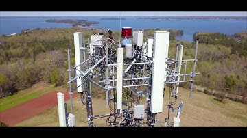 Mavic Pro- Osprey Nest in Cell Tower