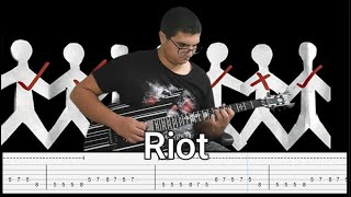 Three Days Grace | Riot | Guitar Cover + Tabs