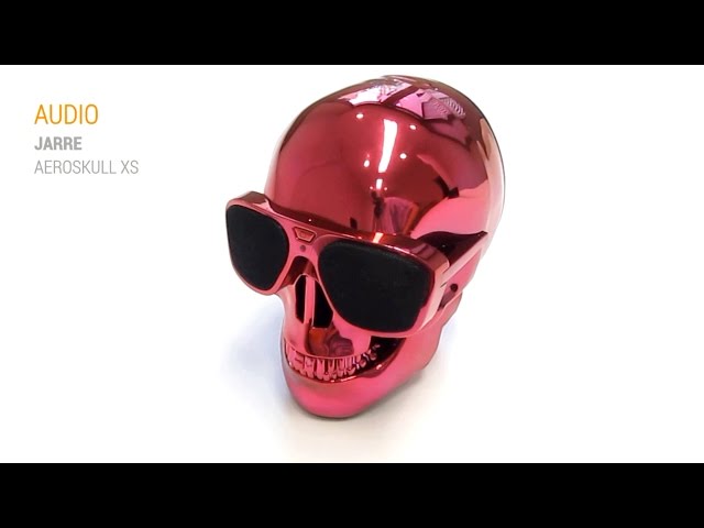 Бездротова портативна акустична система Jarre Technologies AeroSkull XS + Chrome Pink