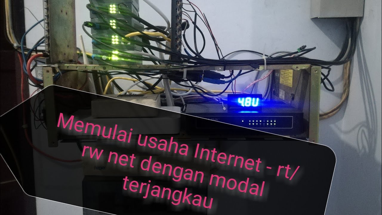 Memulai usaha internet / RT RW net - Topologi rt/rw net - YouTube