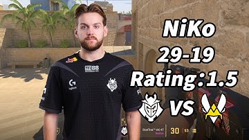 CS2 NiKo G2 VS Vitality POV Mirage (29-19) | 2024/09/28 #demo #cs2