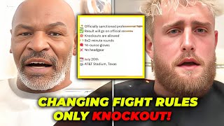 7 MINUTES AGO: Mike Tyson CALLS Jake Paul a BRUTALIST FOR CHANGING THE RULES OF THE FIGHT!