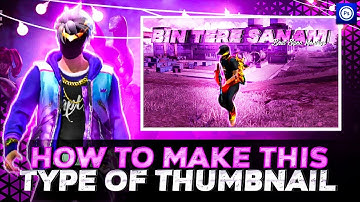 HOW TO MAKE FREE FIRE MONTAGE THUMBNAIL ON ANDROID || FREE FIRE MONTAGE THUMBNAIL KAISE BNAYE