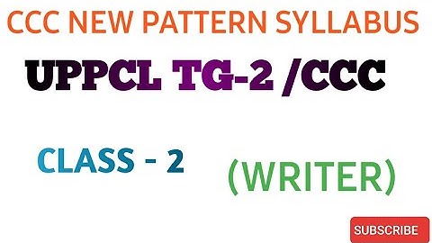 UPPCL TG-2 MOST IMPORTANT COMPUTER QUESTION/WRITER EDIT MENU/ BEST LIBRE OFFICE CLASS/ CCC QUESTION