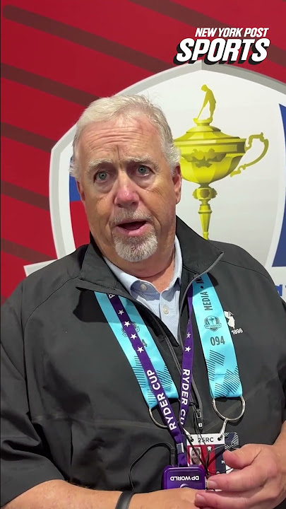 Mark Cannizzaro Breaks Down Day 1 of Ryder Cup ⛳️ #shorts