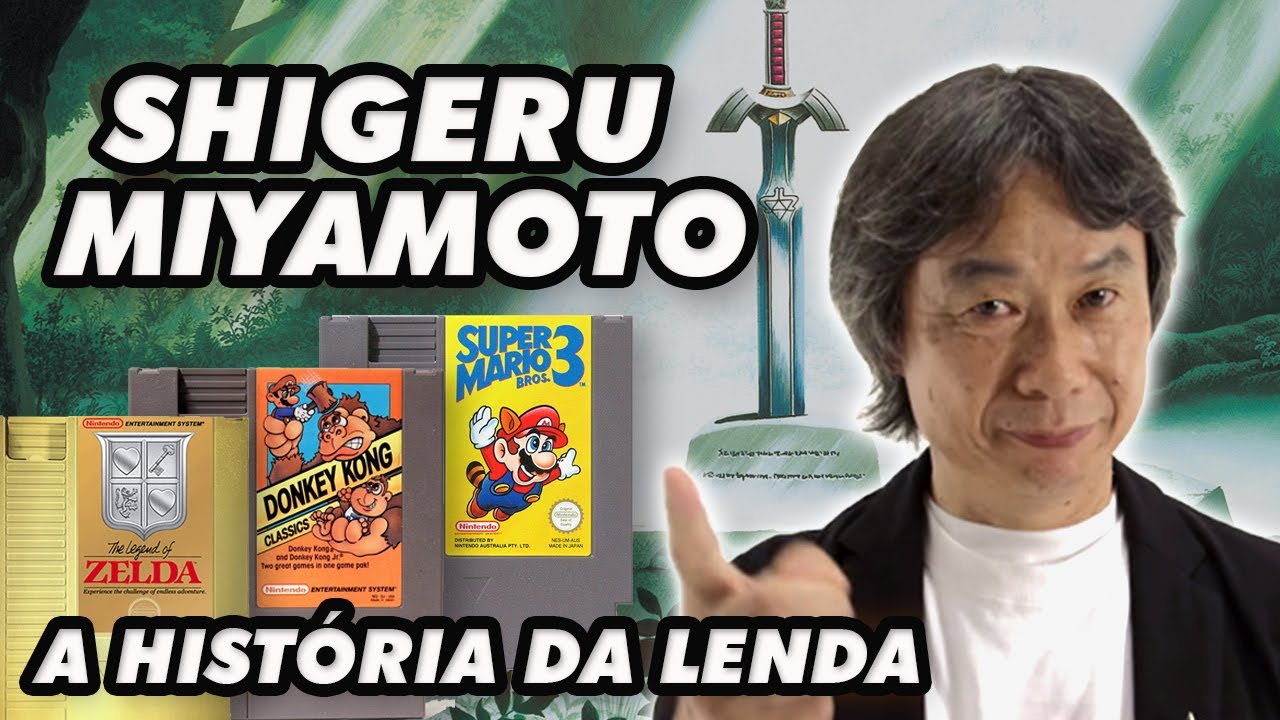 Lenda viva da Nintendo, Shigeru Miyamoto acaba de completar 70