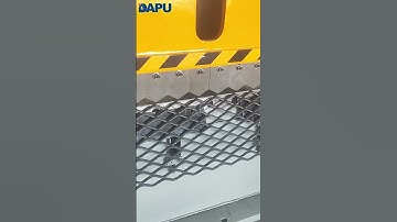 Expanded metal mesh machine #wiremachinery #machine